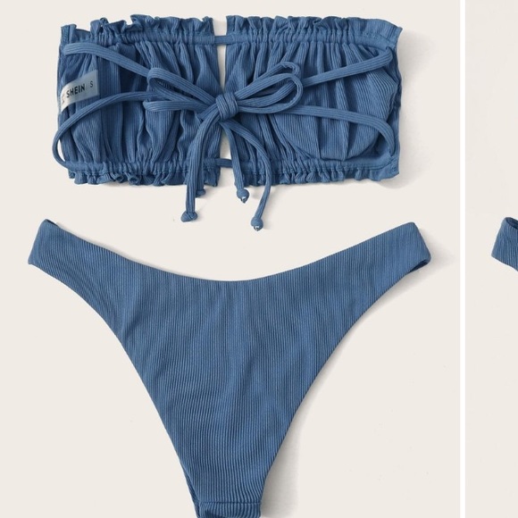 Runched strapless bikini - Picture 2 of 2